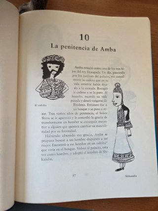 El mahabhárata contado por una niña