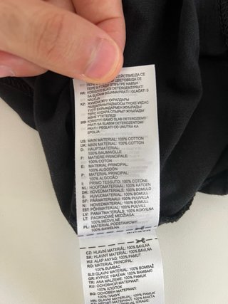 Camiseta Adidas Negra Talla L Algodón