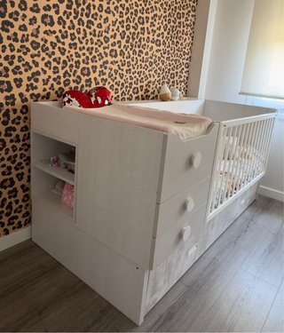 Cuna convertible Alondra + Cama nido