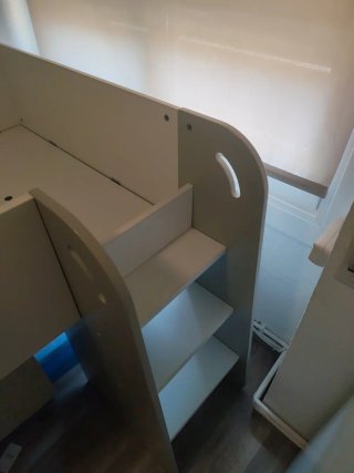 Cama infantil blanca