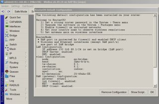 Router MikroTik hAP lite (Repetidor Wi-Fi y cable)