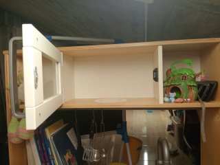 Cocinita de madera Ikea + complementos