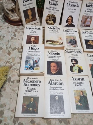 Colecciones planeta,entera 50 vol.23 tomos planeta