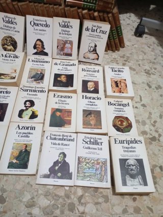 Colecciones planeta,entera 50 vol.23 tomos planeta