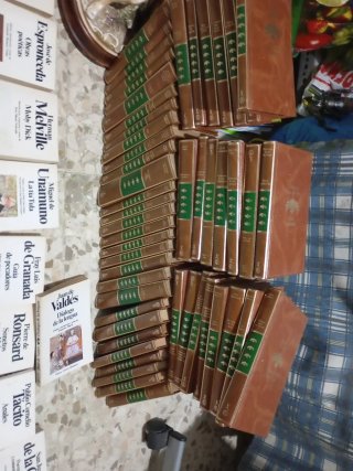 Colecciones planeta,entera 50 vol.23 tomos planeta