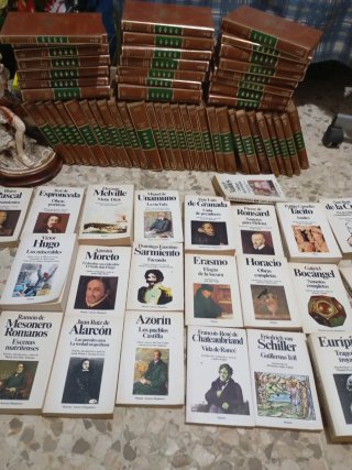 Colecciones planeta,entera 50 vol.23 tomos planeta