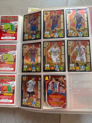 Álbum Adrenalyn XL 2013/14 LFP Panini 95% completo
