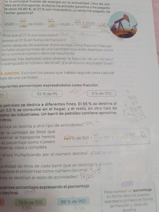 Matemáticas primaria. 6o