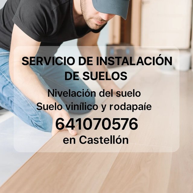 Instalador de suelo vinílico