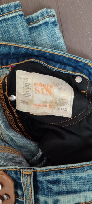 Pantalones vaqueros EIGHTH SIN azules pitillo