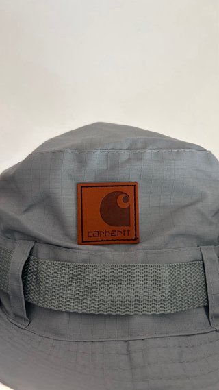 Gorro Carhartt gris estilo cowboy