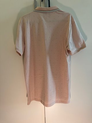 Polo FM Sport Club Rosa/Beige Puntos Talla L