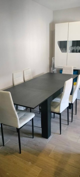 Mesa comedor extensible más 6 sillas