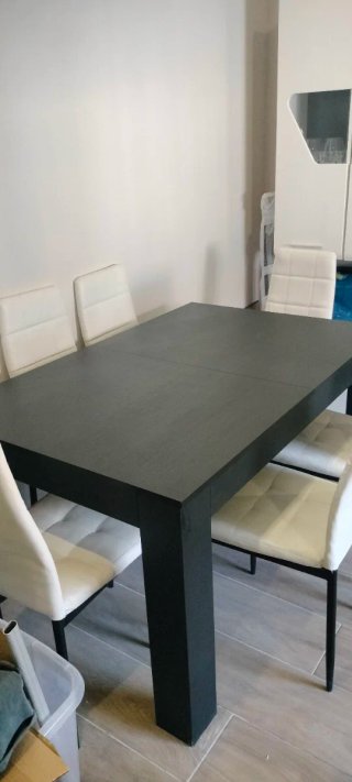 Mesa comedor extensible más 6 sillas