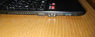 Portátil Acer 15 Negro y Azul