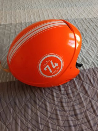 Casco de esquí infantil naranja Wed'ze
