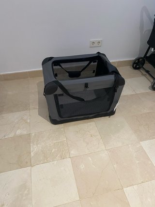 Carrito para perro plegable