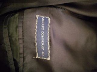 Traje de Chaqueta Azul oscuro Hombre