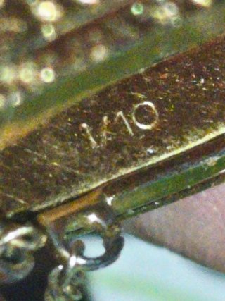 Reloj Radiant bañado en oro 15 rubíes