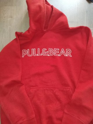 Sudadera Pull&Bear Roja