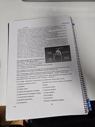 Cuadernillo 1°Bachillerato. Filosofía.