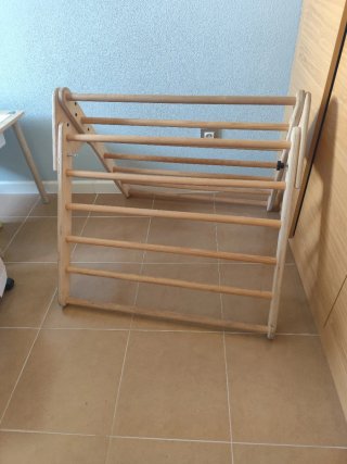 Triángulo Pikler madera plegable
