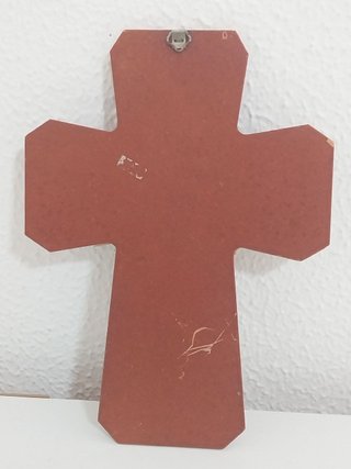 Cruz de Madera Iconos Santísima Trinidad