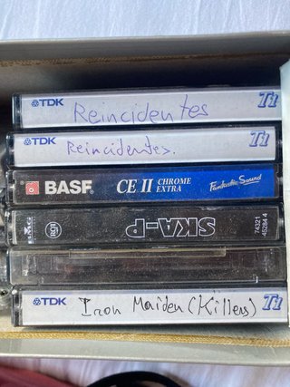 Lote Cintas Cassette Años 90