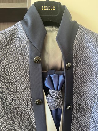 Abito da cerimonia LEBOLE blu taglia 52