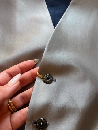 Abito da cerimonia LEBOLE blu taglia 52