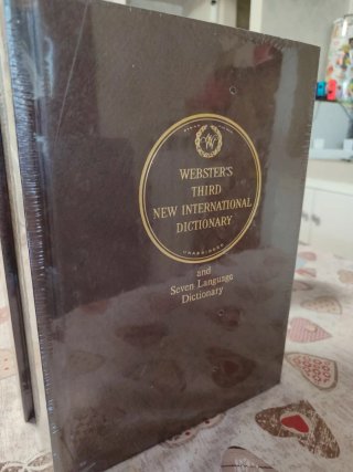 dizionario lingua inglese 3 volumi merriam webster