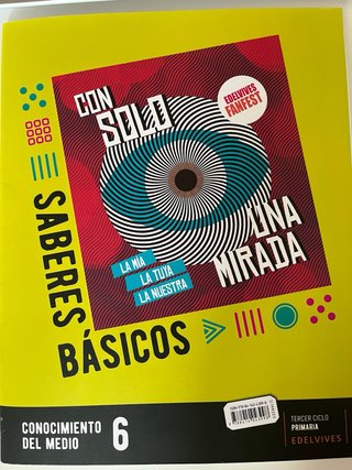 Conocimiento del Medio 6, Tercer Ciclo Primaria...