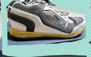 Deportivas Lois Grises y Plateadas