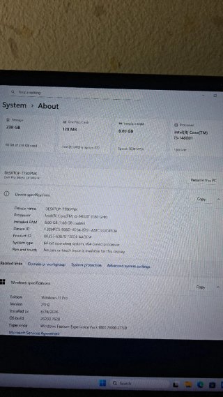 Mini PC Dell QCM1250 i5-14600T