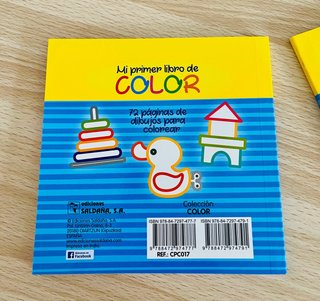 Mi primer libro de color.