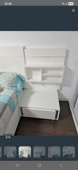 Dormitorio completo blanco