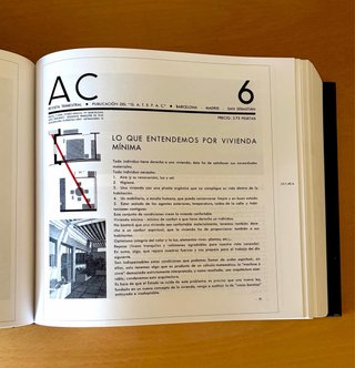 Libro AC Publicación del GATEPAC Arquitectura