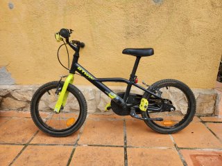 Bicicleta infantil Btwin 16 pulgadas