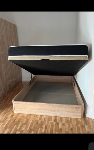 Cama abatible + Colchón LIQUIDACIÓN-70%