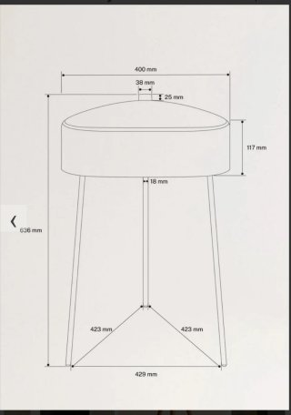 Mesa altavoz bluetooth y sillas de resina blanca