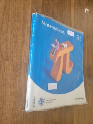 Matemáticas, 3 ESO Santillana. ISBN: 9788468049557