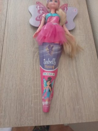 Muñeca Isabella Fairies Color By