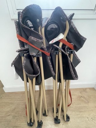 Pack 2 Sillas Camping Plegables Quechua