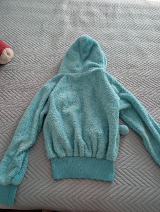Bata chaqueta de TRAMAS Azul turquesa