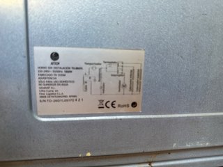 Horno Eléctrico Artrom Negro