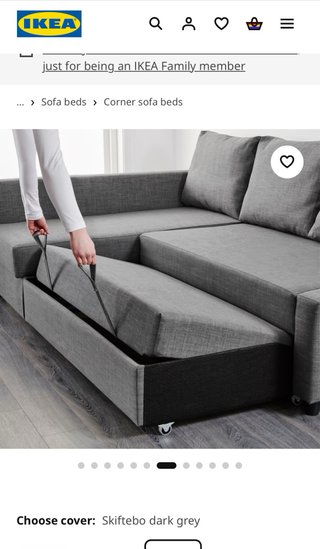 Sofá cama IKEA FRIHETEN
