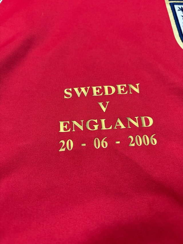 Camiseta Inglaterra Beckham 2006