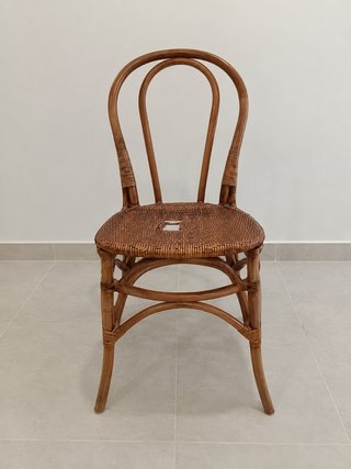 Silla Bistrot Ratán Estilo Francés