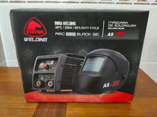 Máquina de soldar Stayer ARC 200 Black GE