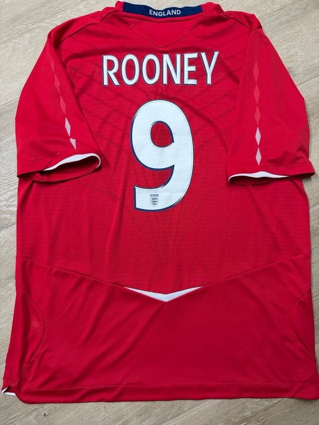 Camiseta Inglaterra Rooney Umbro Talla L
